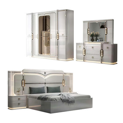 Ensembles De Chambre Couch king size Luxe slaapkamer sets Home Double Bedroom Houten Turkse moderne slaapkamer meubels set