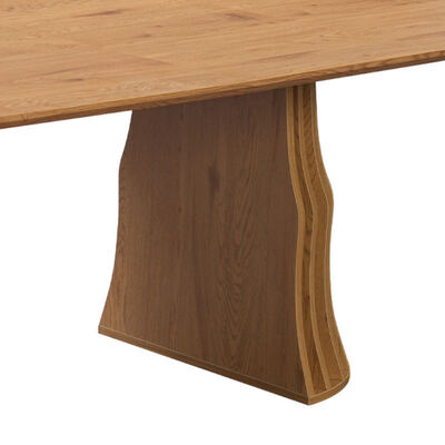 Groothandel moderne houten uitschuifbare eettafel Opklapbare eetkamermeubels Eenvoudige ronde verstelbare uitbreidbare eettafel