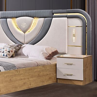 Slaapkamer Set Met Kledingkast En Kaptafel Turkse Meubels Luxe Kingsize Bed Houten Moderne Slaapkamer Meubelset