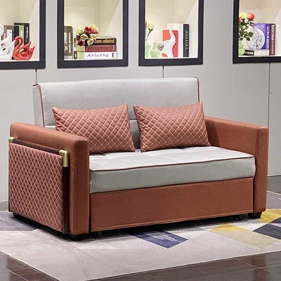 Huis 180cm*185cm Functionele Sofa Bed Adjustable Loveseat Sofa-Reeks