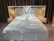 Van de Reeks Zwarte Donkere Laden van de luxe het Moderne Slaapkamer Rustieke Houten Bed Gray Style