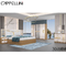 Luxe Bekleed de Slaapkamermeubilair van de Hotelstijl de Reeks van de 1,8 Meterslaapkamer
