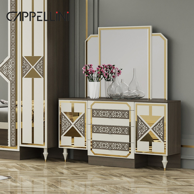 Goedkope moderne houten frame dubbel king size leer bed leder hoofdbord luxe houten huishoudelijk meubilair koningin slaapkamer set