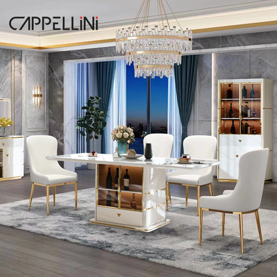 Moderne wit glas scherm wijnkast bar woonkamer meubels opslag rack luxe houten wijnkast voor thuis