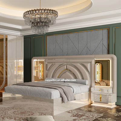 Modern king Size Luxury Furniture Bedroom Sets Wooden Frame Classic Double Bed Room Wood Complete Home Bedroom Furniture Set