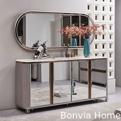 Volledige Luxe Houten Eetkamer Set 6 zitplaatsen Huismeubelen Luxe Grote Hout Moderne Marmeren Eettafel Set 4 Stoelen