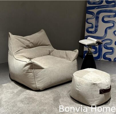 Modern Simple Upholstered Armchair Lounge Chair Living Room Home Furniture Hotel Leisure Luxury Fabric Single Sofa Chairs