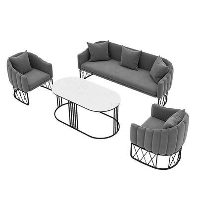 Minimalistisch ontwerp woonkamer sectioneel klein sofa set huis meubels kantoor modulair luxe moderne stoffen sofa