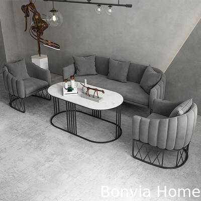 Minimalistisch ontwerp woonkamer sectioneel klein sofa set huis meubels kantoor modulair luxe moderne stoffen sofa