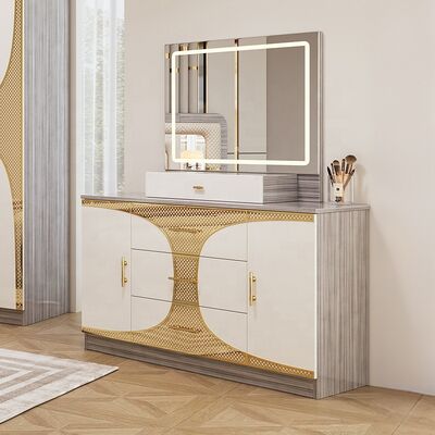 Foshan Groothandel Goedkoop Turkse slaapkamer sets king Size Bed Frame Luxe Home Room Suite Houten moderne slaapkamer meubels set