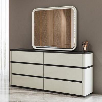 Chambre a Coucher Compleet Luxe Bedroom Sets Verlicht Hoofdstuk King Size Bed Houten Frame Dubbele Moderne Bedroom Meubels Set