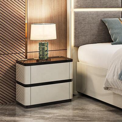 Chambre a Coucher Compleet Luxe Bedroom Sets Verlicht Hoofdstuk King Size Bed Houten Frame Dubbele Moderne Bedroom Meubels Set