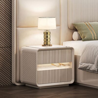Groothandel Moderne slaapkamermeubilair Home Master Room Hotel Appartement Houten raam King Grootte Moderne luxe slaapkamer sets