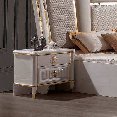 Moderne fluwelen hoed bed Houten king size sets Bedmeubelen Queen bedden Full Cabinet Bedroom Set