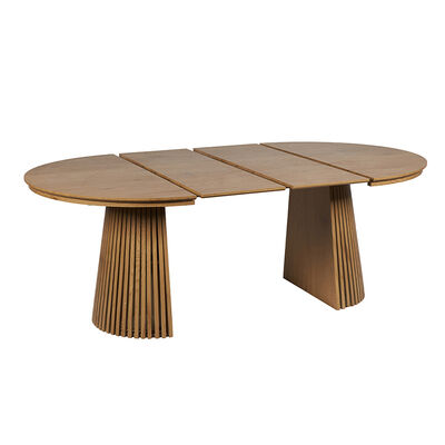 Ensemble De Table Manger Moderne uitbreidbare eettafel Set 6 zitplaatsen Eetkamermeubilair Houten opvouwbare eettafel 4 stoelen