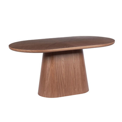 Salle Manger Compleet 6 plaatsen Moderne eetkamermeubelen Ovale Houten Eettafel 6 zitplaatsen Huis Restaurant Eettafel Set