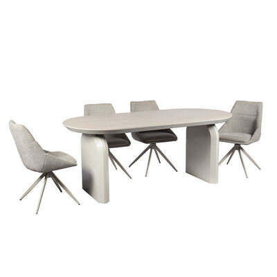 Foshan Groothandel Houten Luxe Uitbreidbare Eettafel Verstelbare Verwisselbare Eetkamer Meubelen Huis Opvouwbare Eettafel