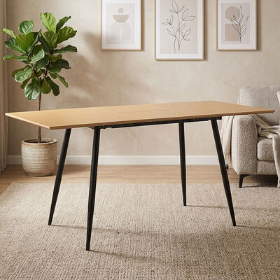 Goedkope groothandel minimalistische opvouwbare eettafel eetkamer meubels huis keuken houten moderne uitschuifbare eettafel