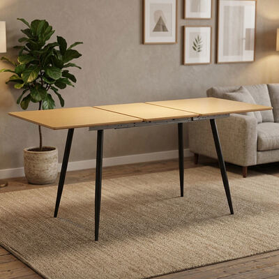 Goedkope groothandel minimalistische opvouwbare eettafel eetkamer meubels huis keuken houten moderne uitschuifbare eettafel