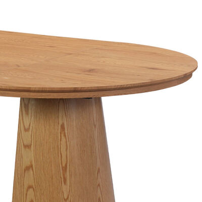Minimalistische ronde uitschuifbare eettafel Houten eetkamermeubilair Opvouwbaar ruimtebesparend huis Moderne opvouwbare eettafel