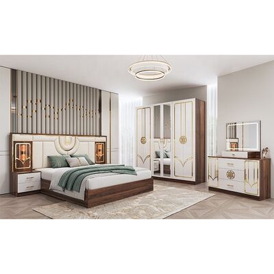 China Groothandel Goedkoop Turkse slaapkamermeubels Set Houten frame Luxe king size Bed Double Full Modern Luxe Bedroom Sets