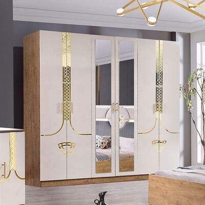 Slaapkamer Set Met Kledingkast En Kaptafel Turkse Meubels Luxe Kingsize Bed Houten Moderne Slaapkamer Meubelset