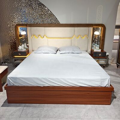 Foshan Wholesale Luxe Complete Bedroom Sets 5 Pieces King Size Bed Suite Houten Frame Turkse Moderne Bedroom Meubels Set