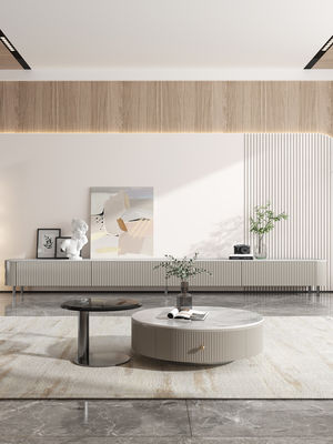 De Tribunekabinet 120cm*60cm van TV van de vloerlade Licht Houten